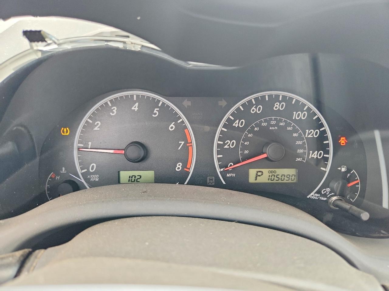 2009 TOYOTA COROLLA