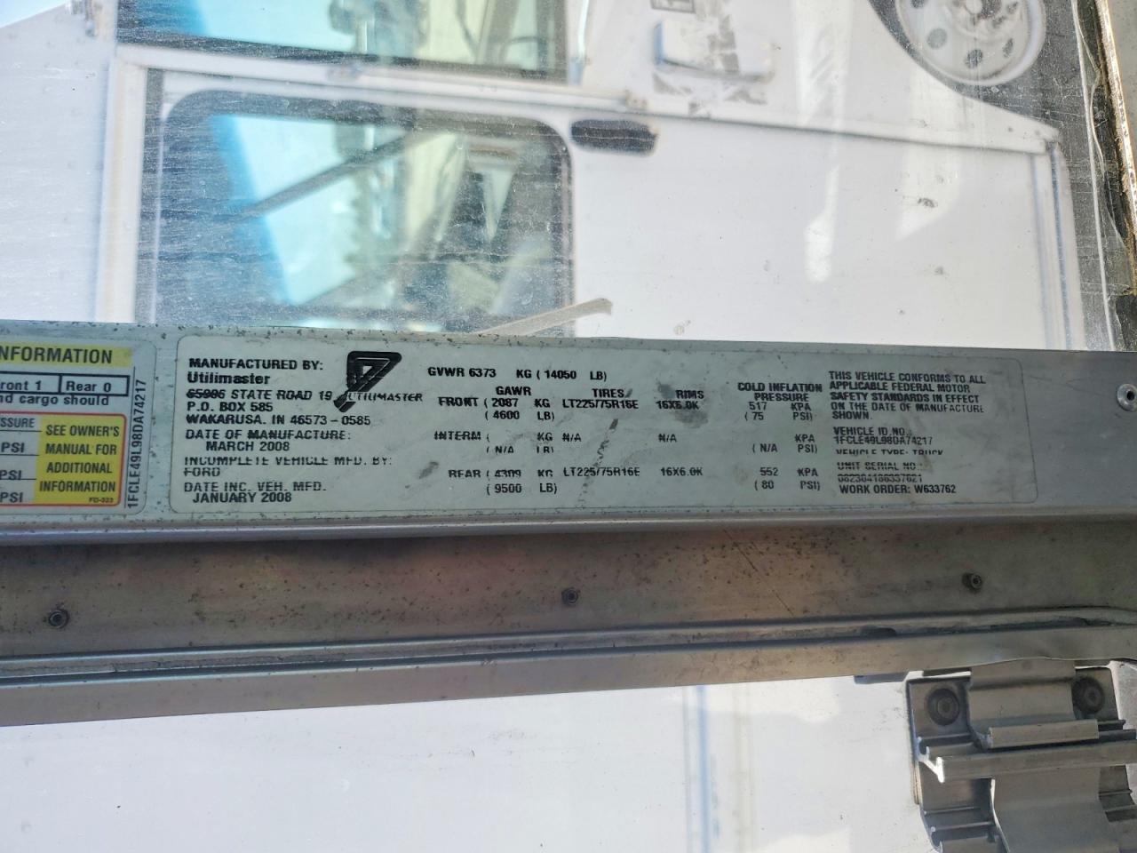 2008 FORD ECONOLINE