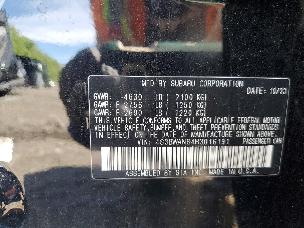 2024 SUBARU LEGACY