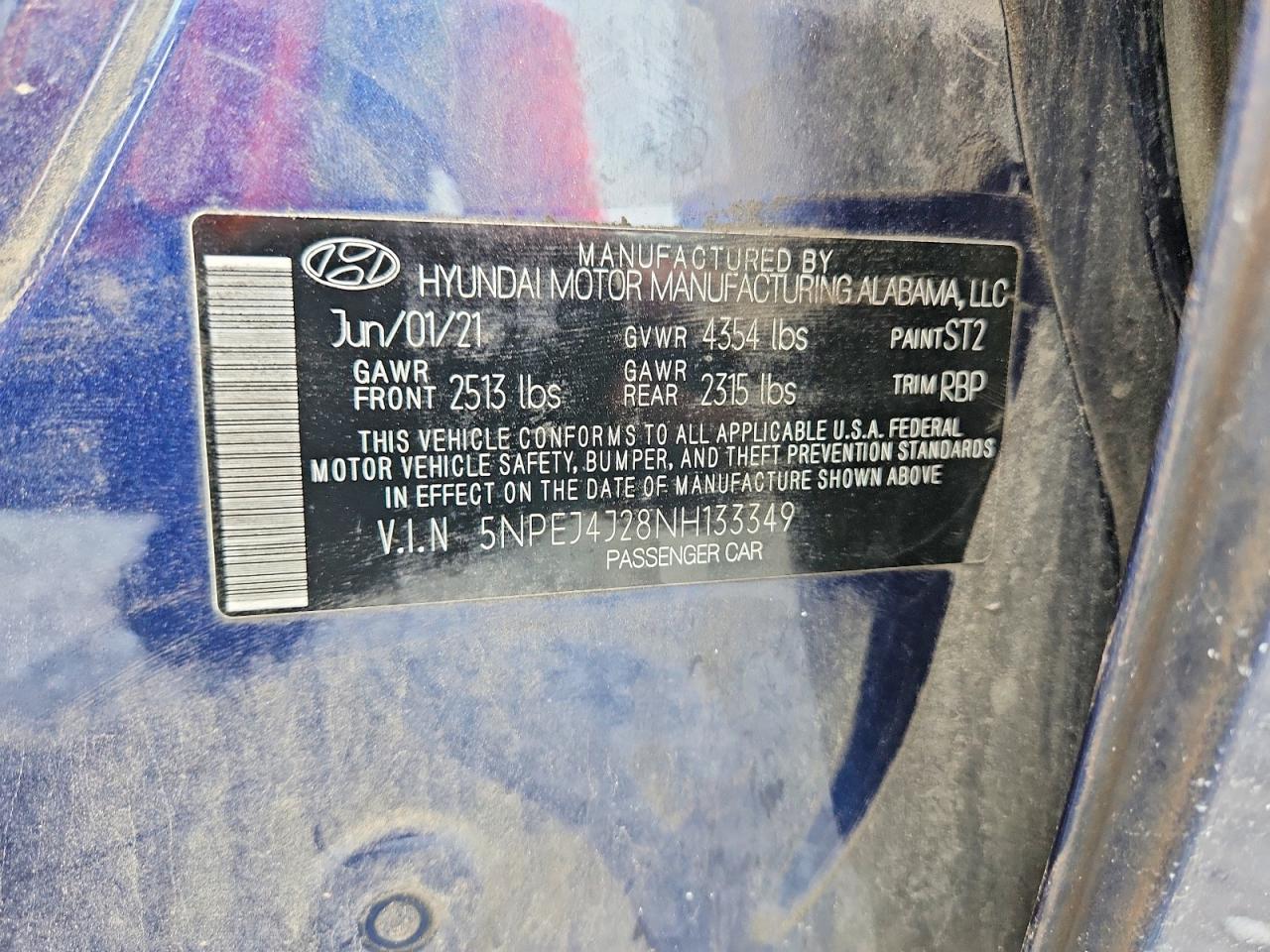 2022 HYUNDAI SONATA