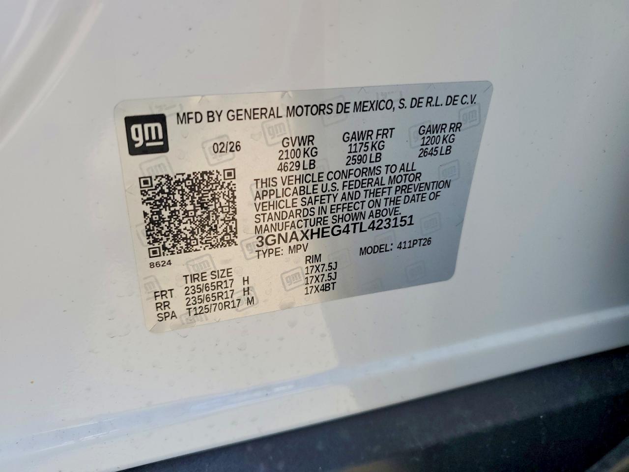 2026 CHEVROLET EQUINOX