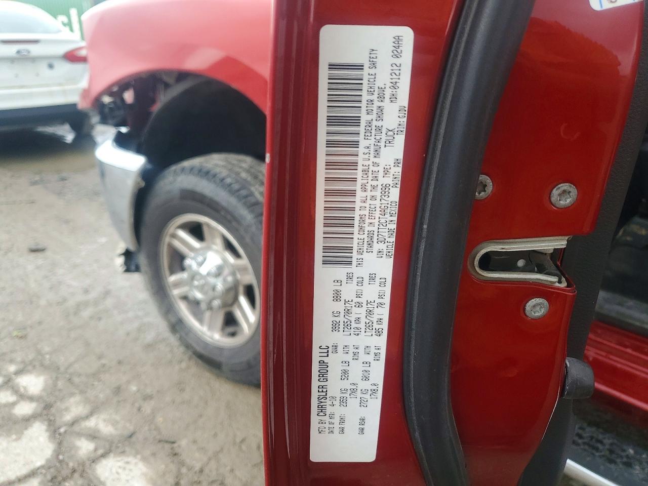 2010 DODGE RAM 2500