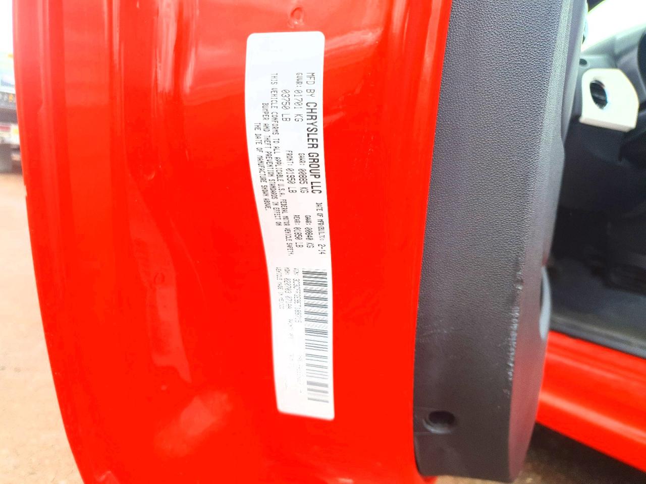 2014 FIAT 500