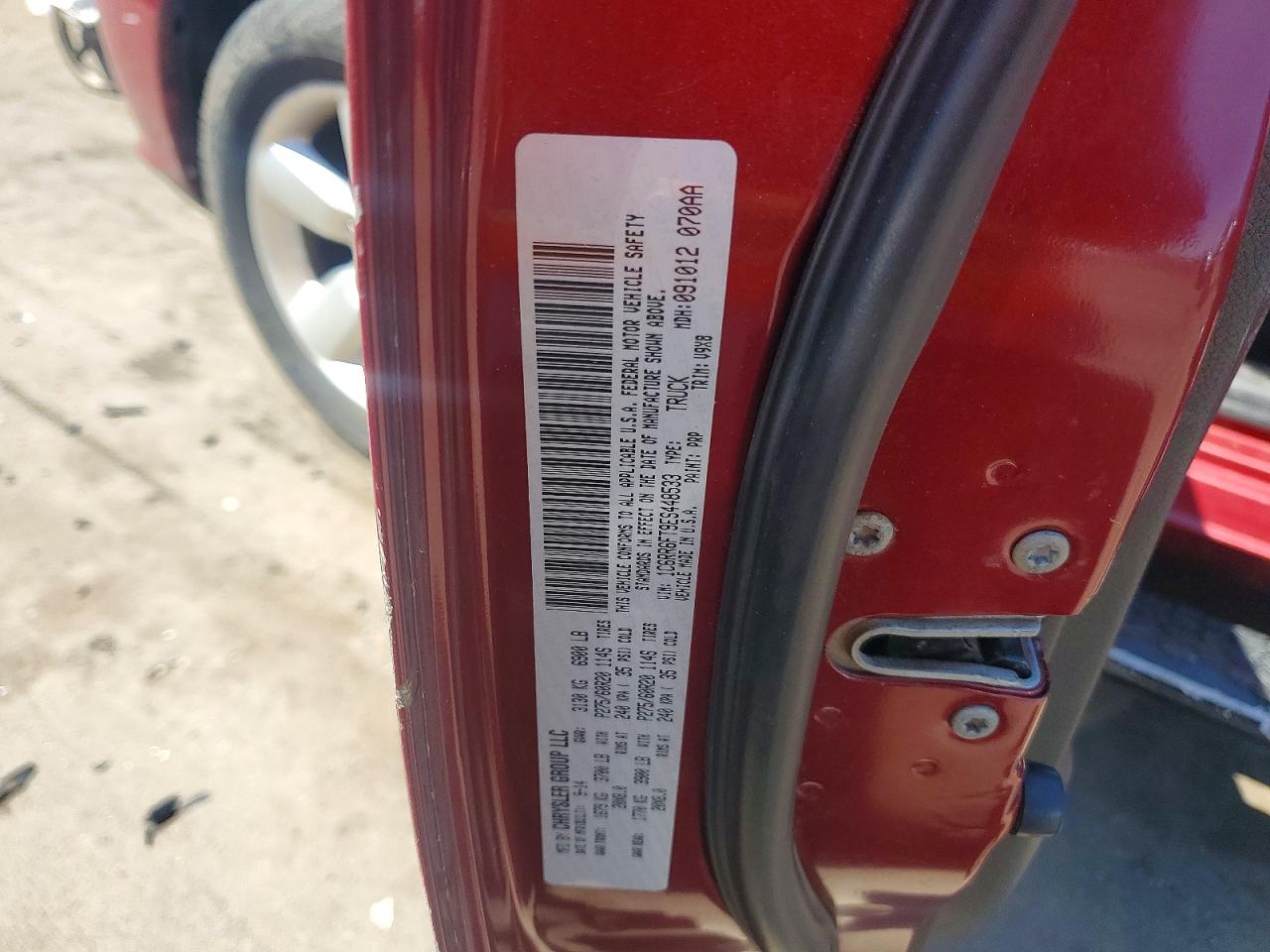 2014 RAM 1500