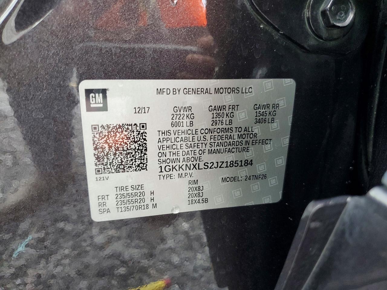 2018 GMC ACADIA DEN
