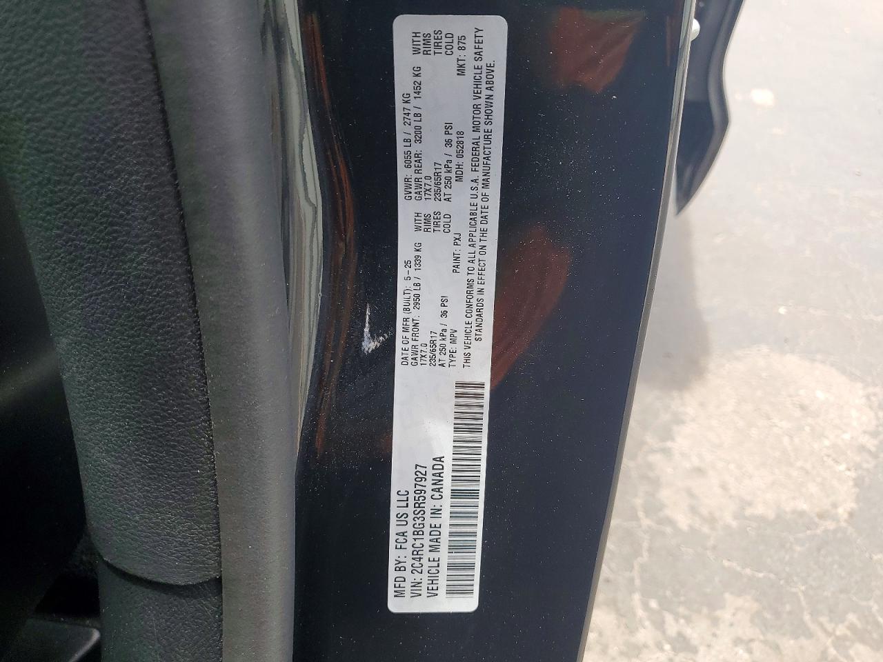 2025 CHRYSLER PACIFICA