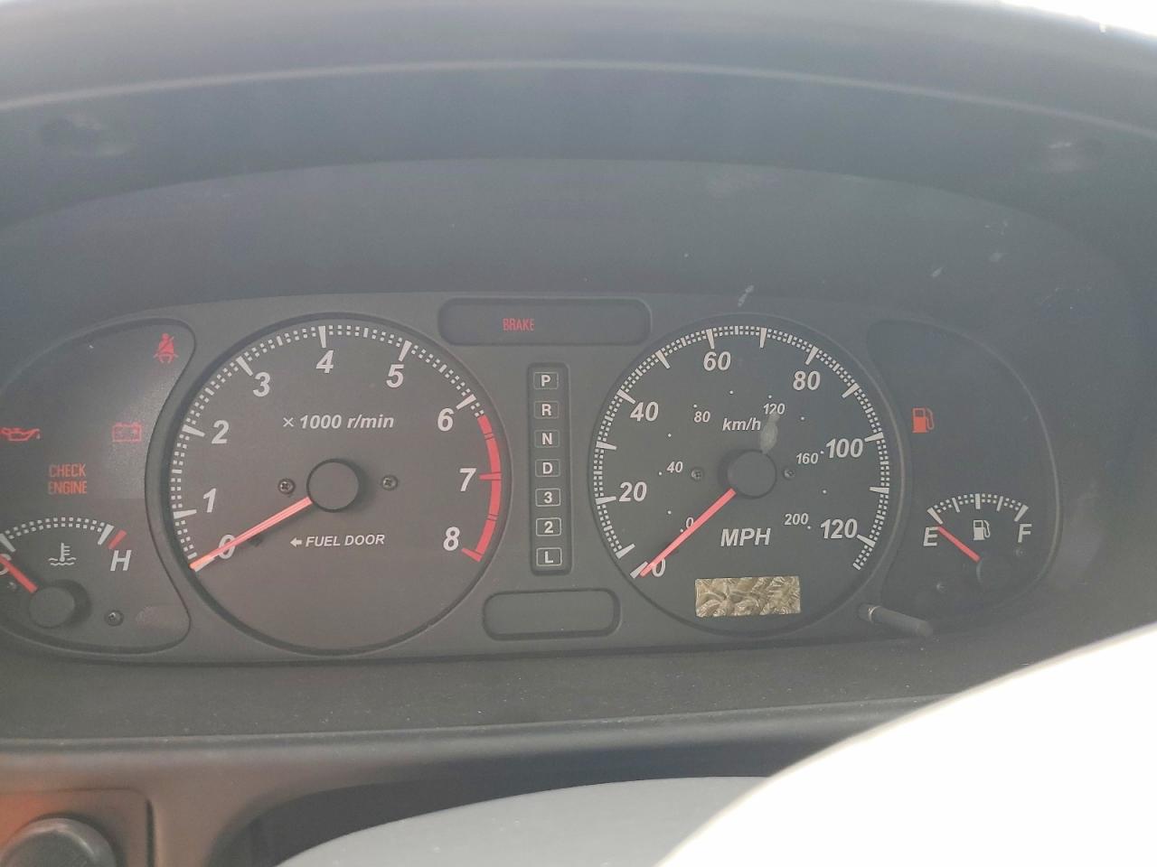 2002 ISUZU RODEO