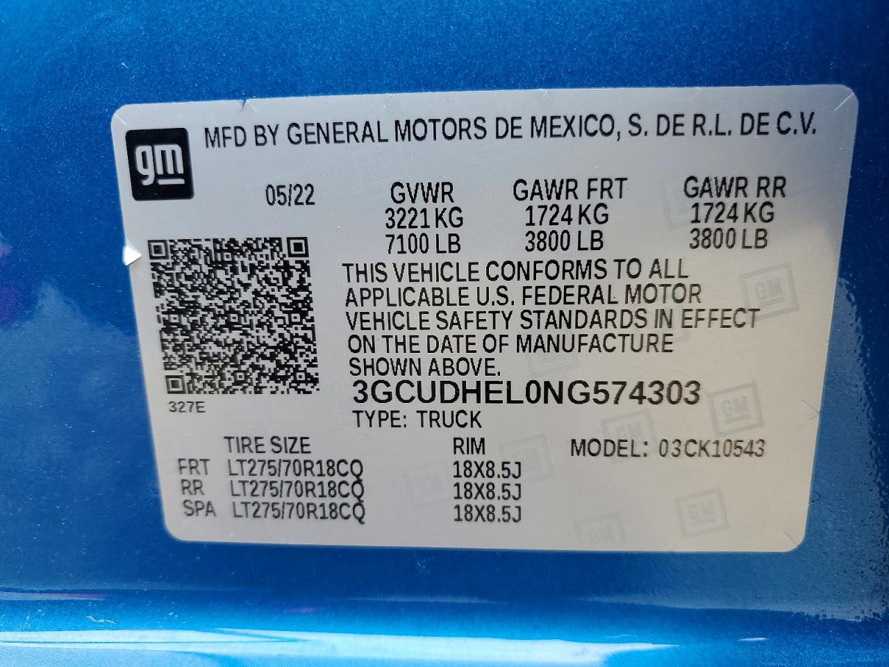 2022 CHEVROLET SILVERADO