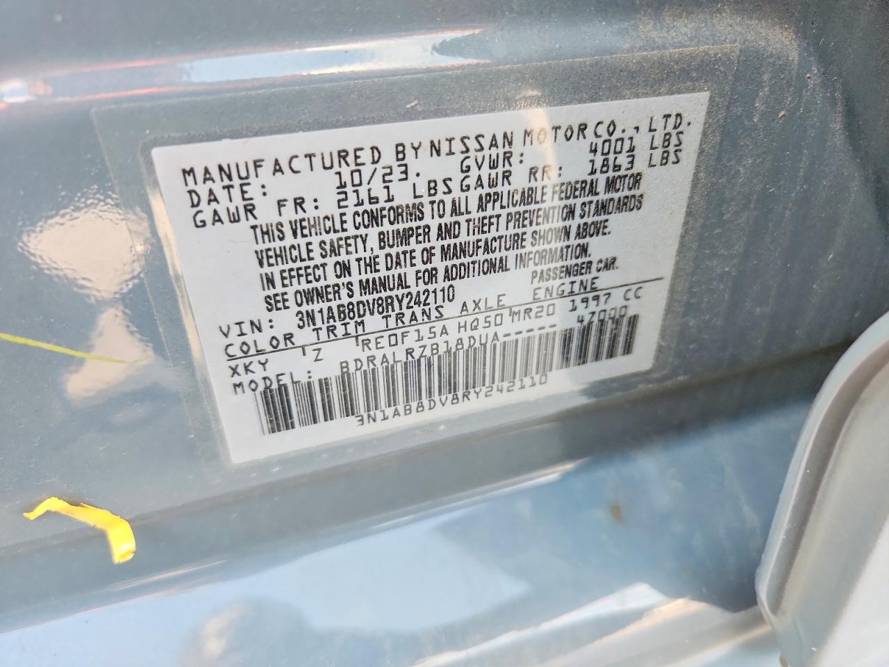 2024 NISSAN SENTRA