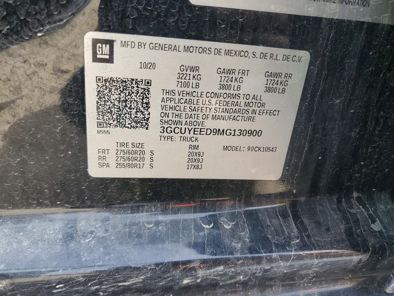 2021 CHEVROLET SILVERADO