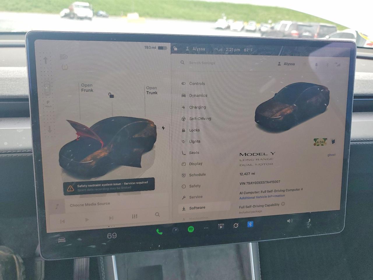2026 TESLA MODEL Y