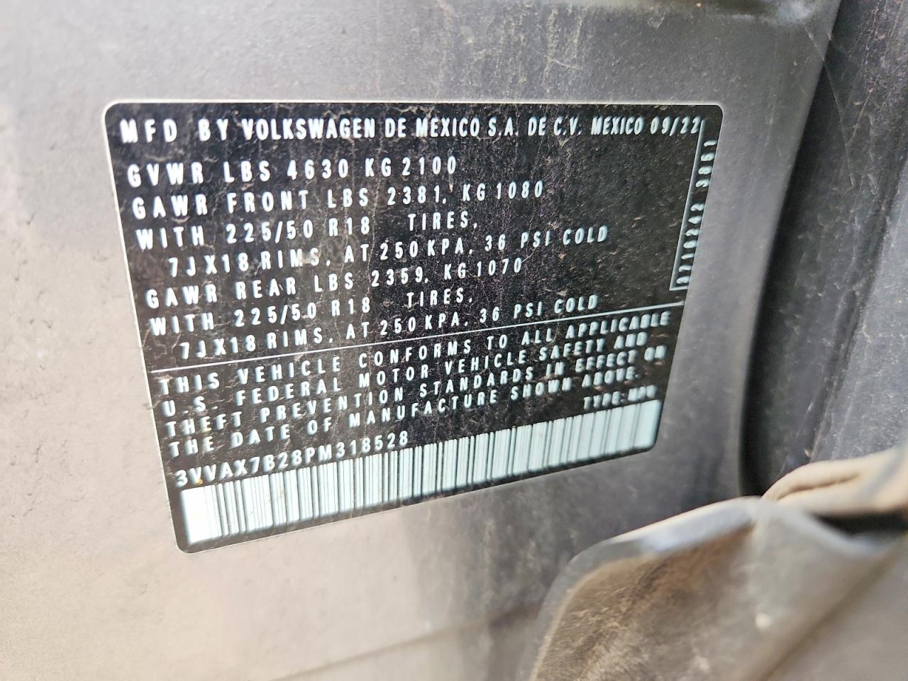 2023 VOLKSWAGEN ALL OTHER