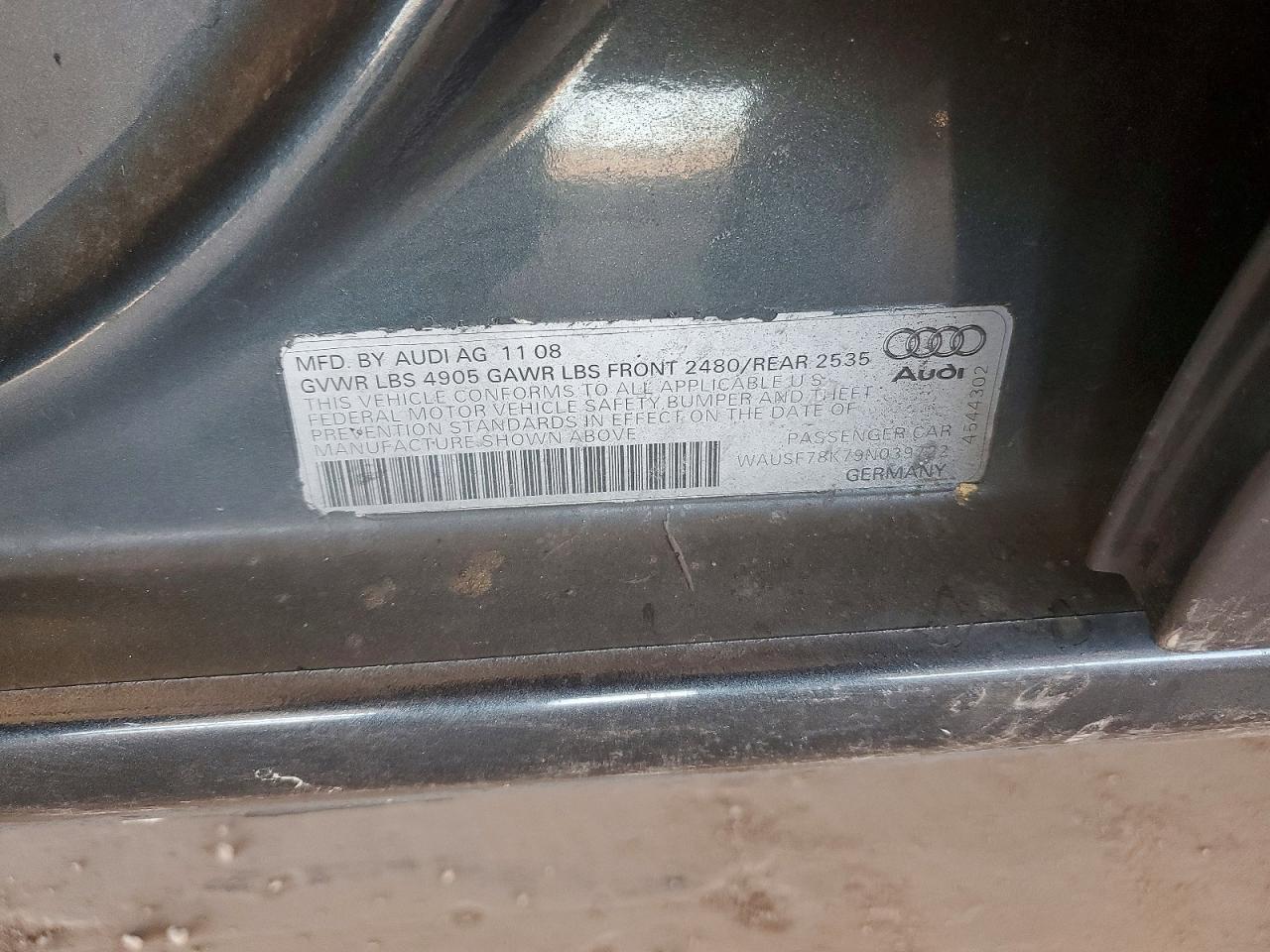 2009 AUDI A4