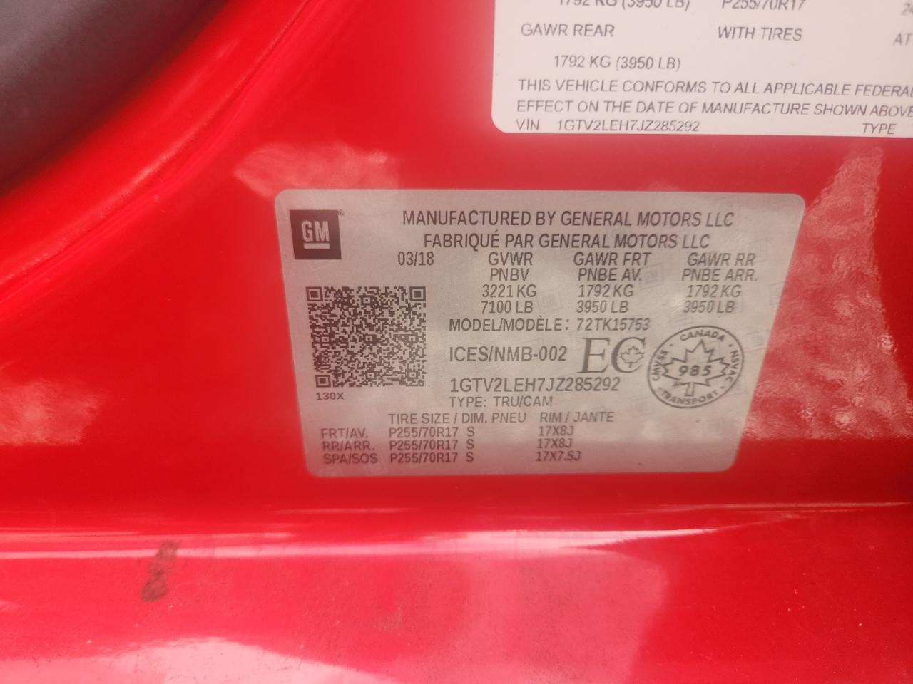 2018 GMC SIERRA