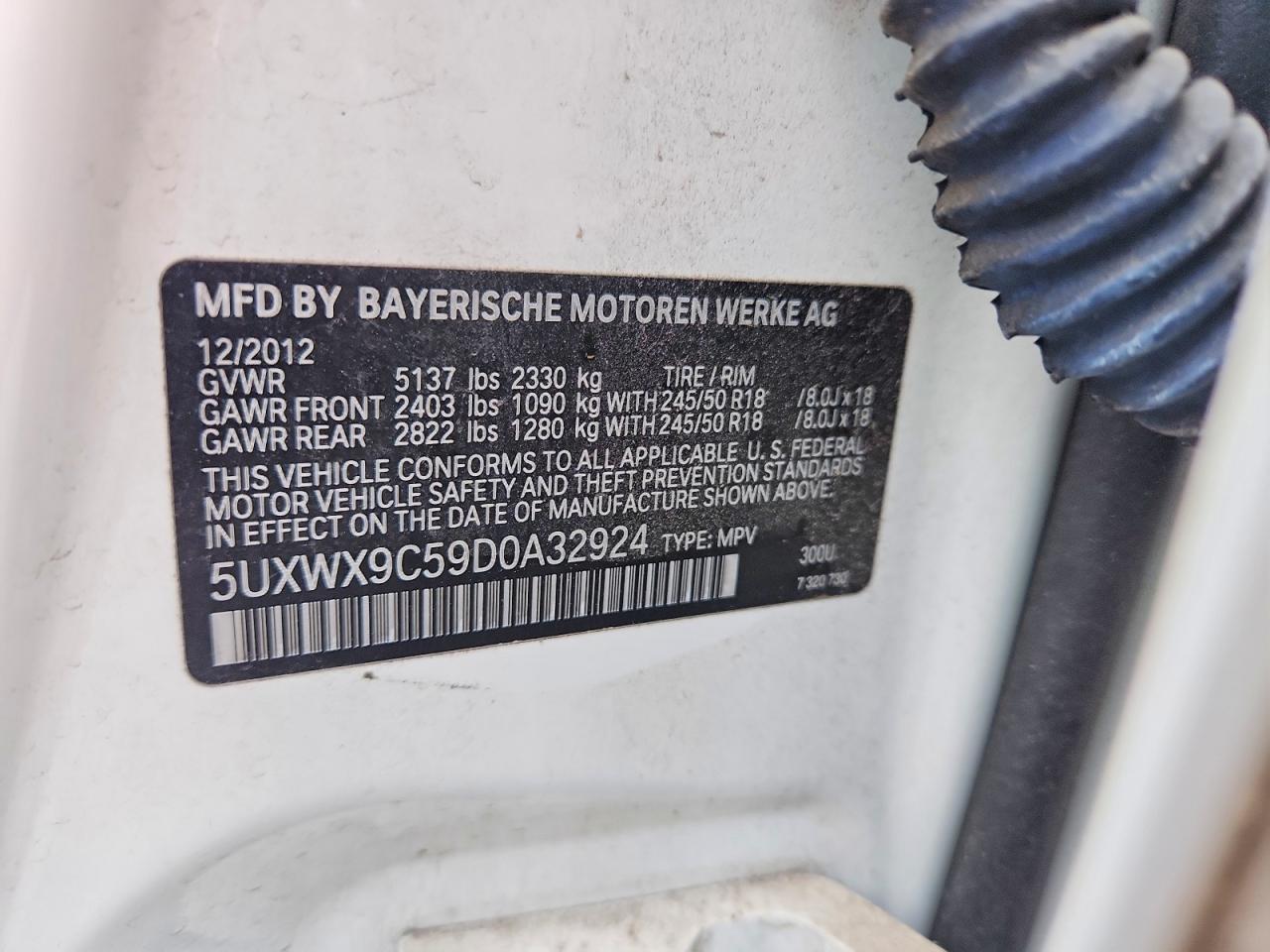 2013 BMW X3