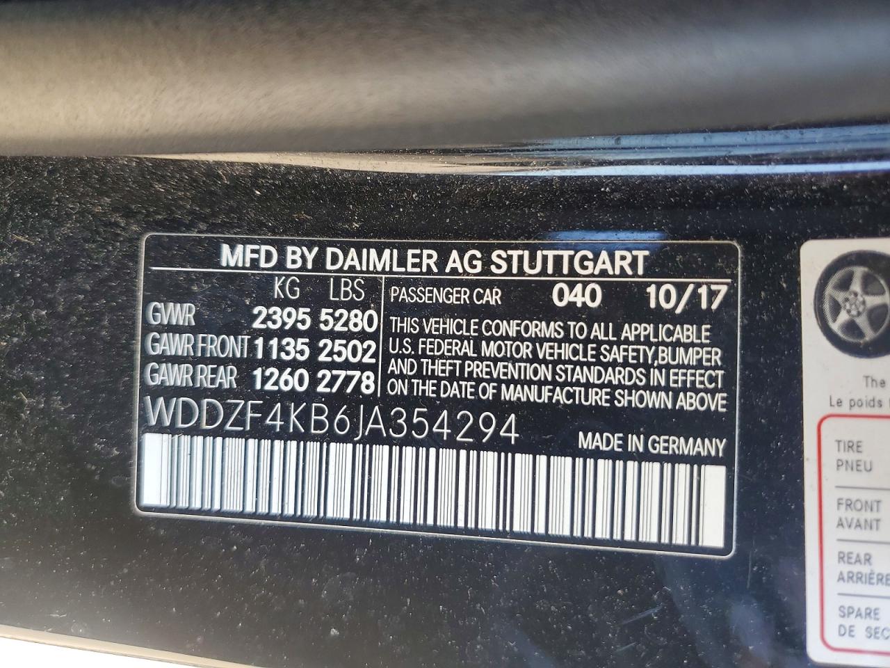 2018 MERCEDES-BENZ E-CLASS