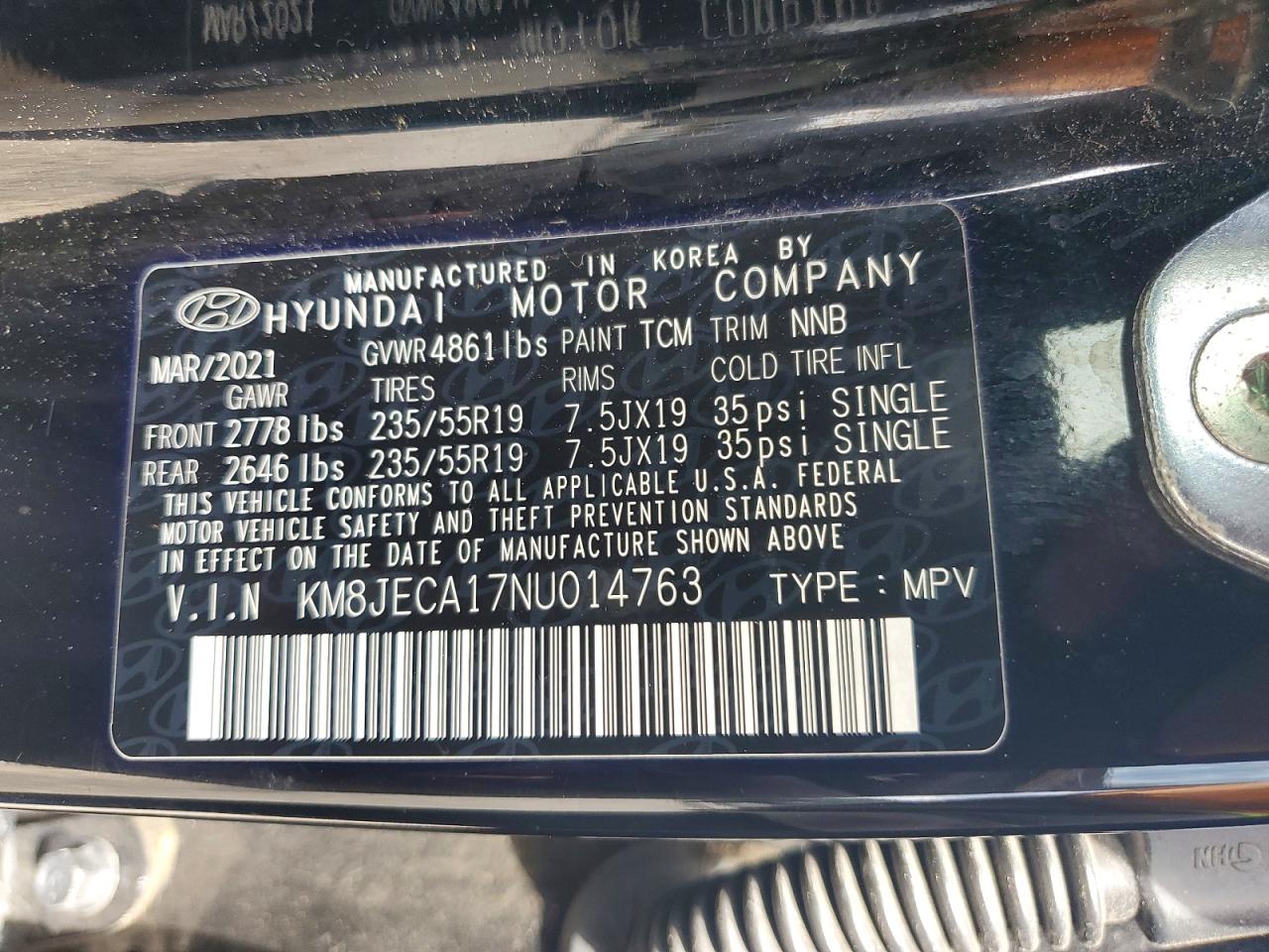 2022 HYUNDAI TUCSON