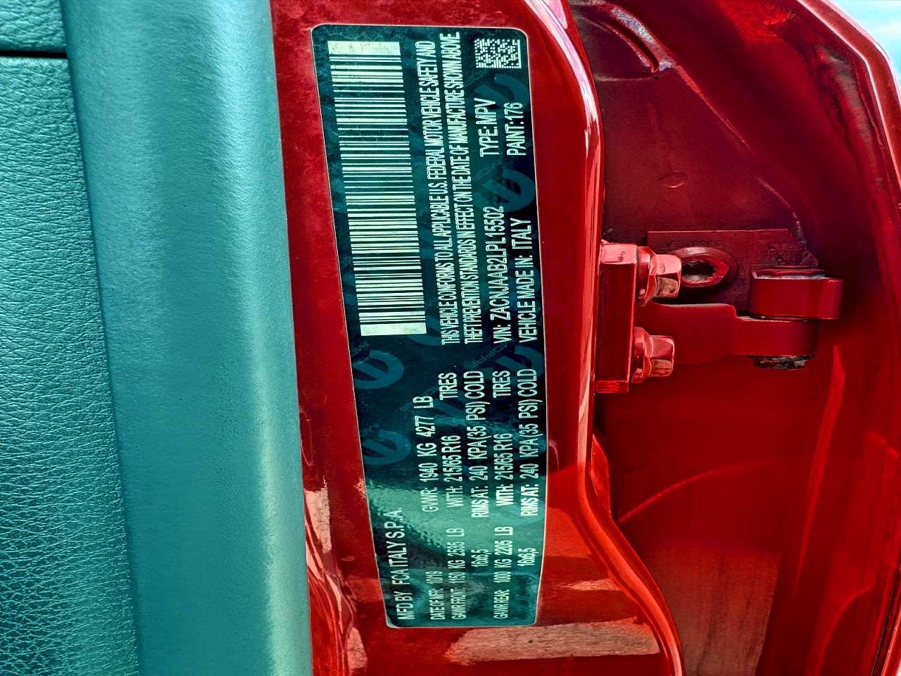 2020 JEEP RENEGADE