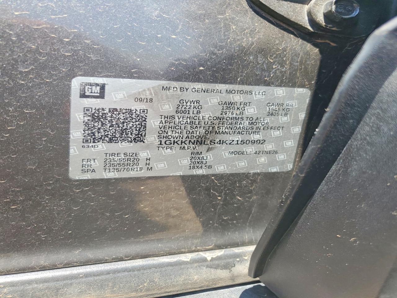 2019 GMC ACADIA