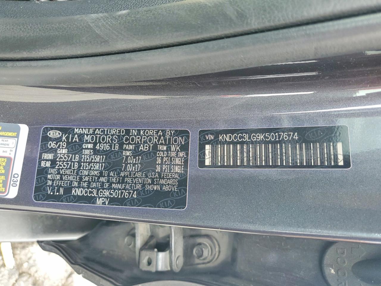2019 KIA NIRO