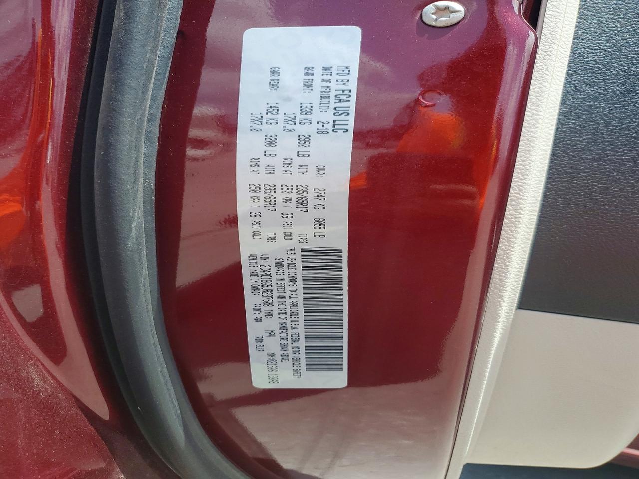 2018 CHRYSLER PACIFICA