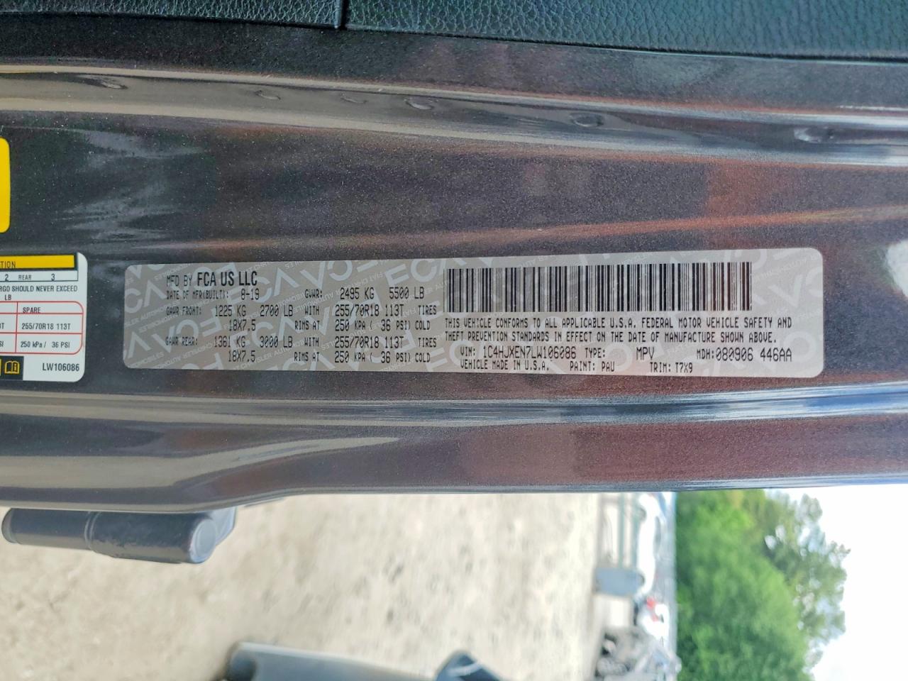 2020 JEEP WRANGLER