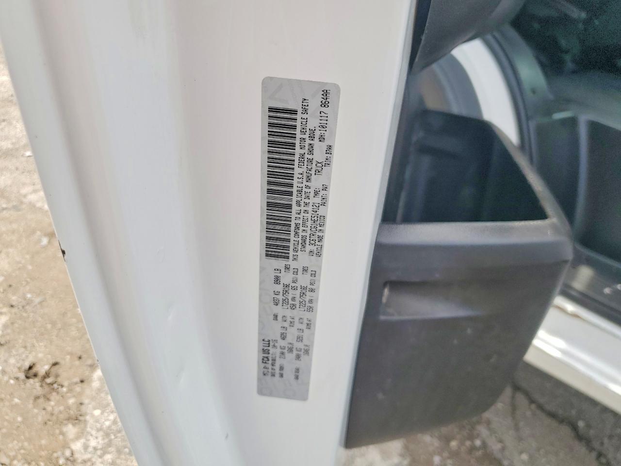 2017 RAM PROMASTER