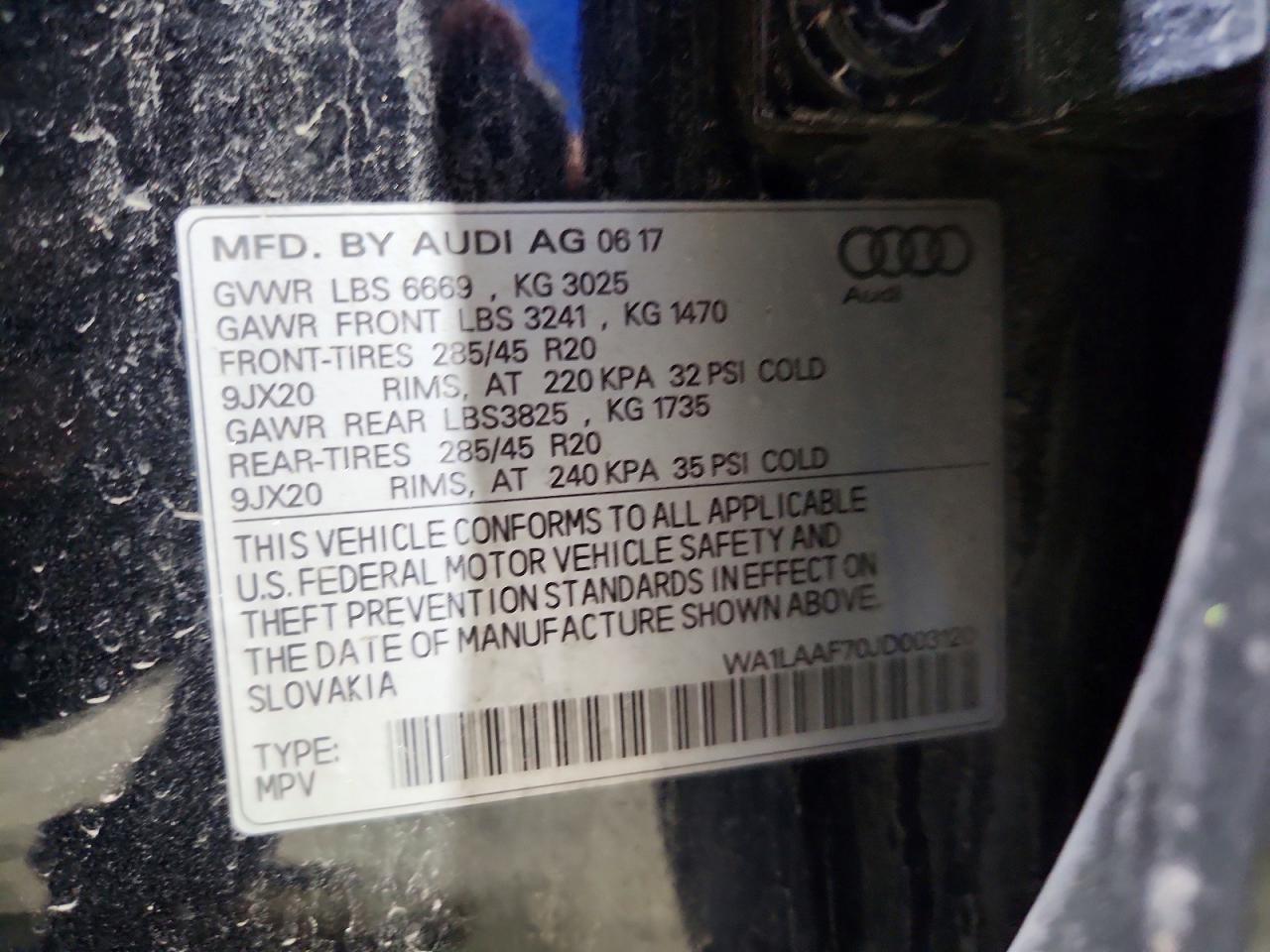 2018 AUDI Q7