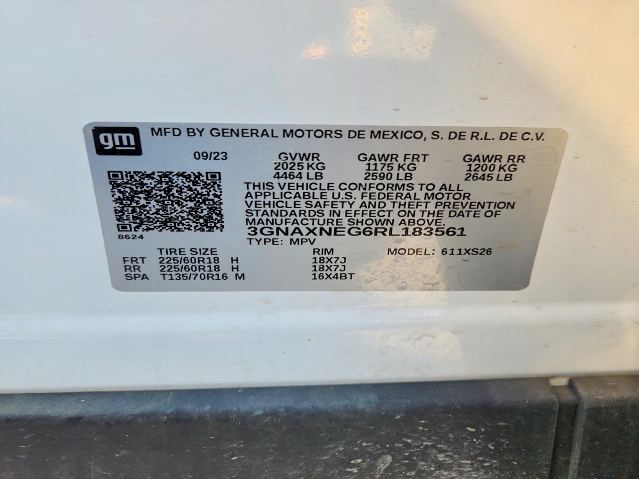 2024 CHEVROLET EQUINOX