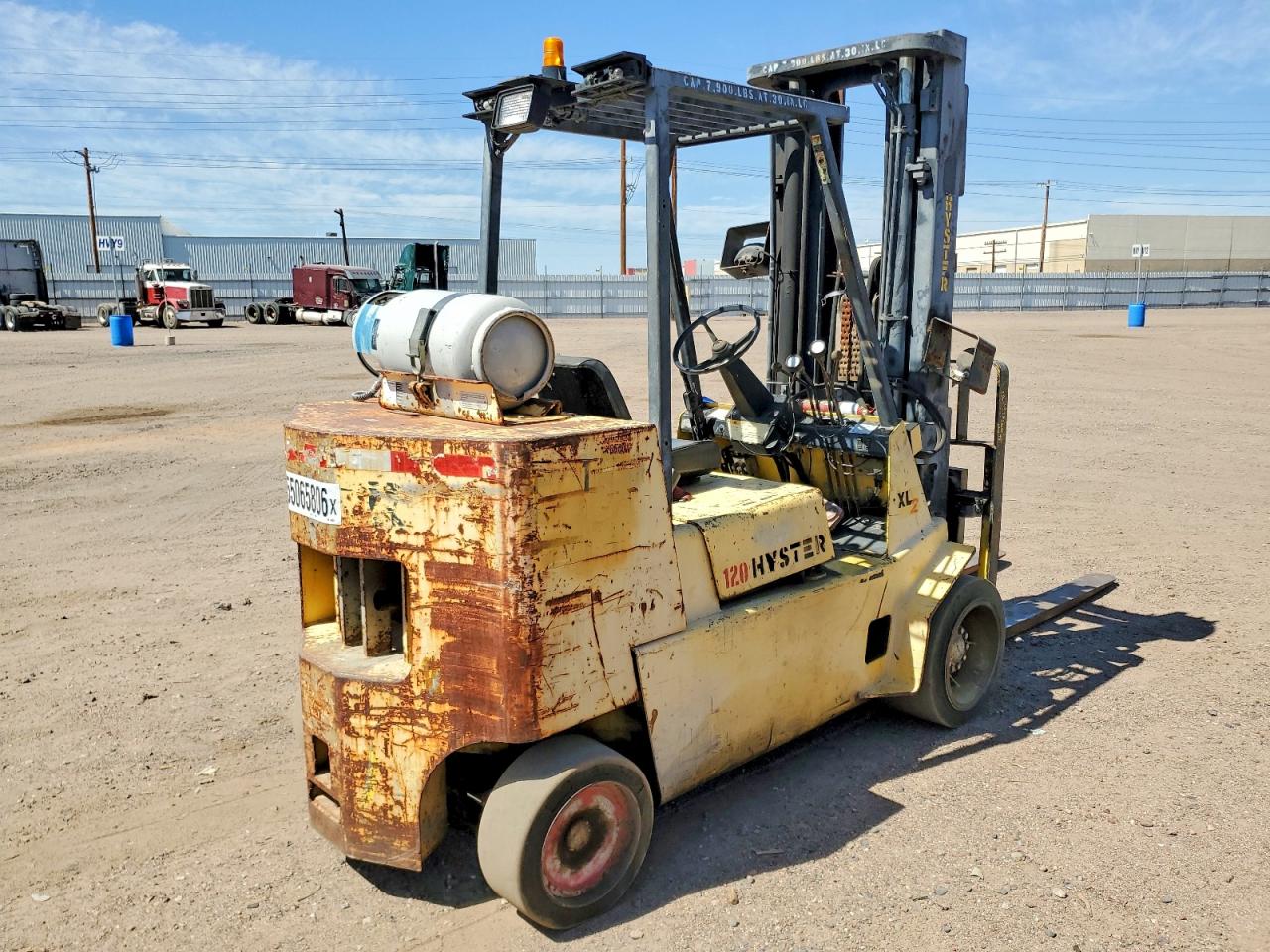 2001 HYSTER CONSTRUCTI
