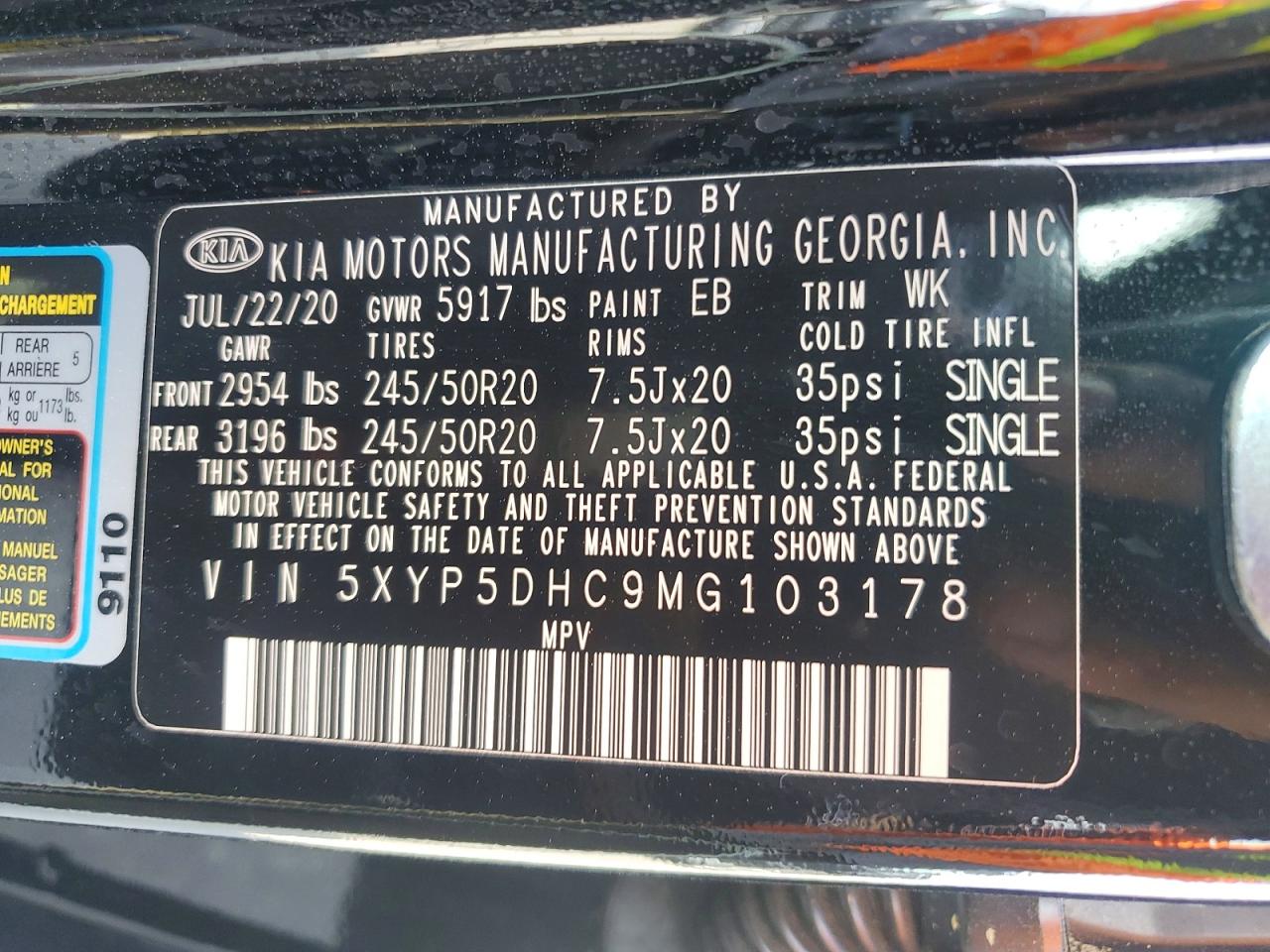 2021 KIA TELLURIDE