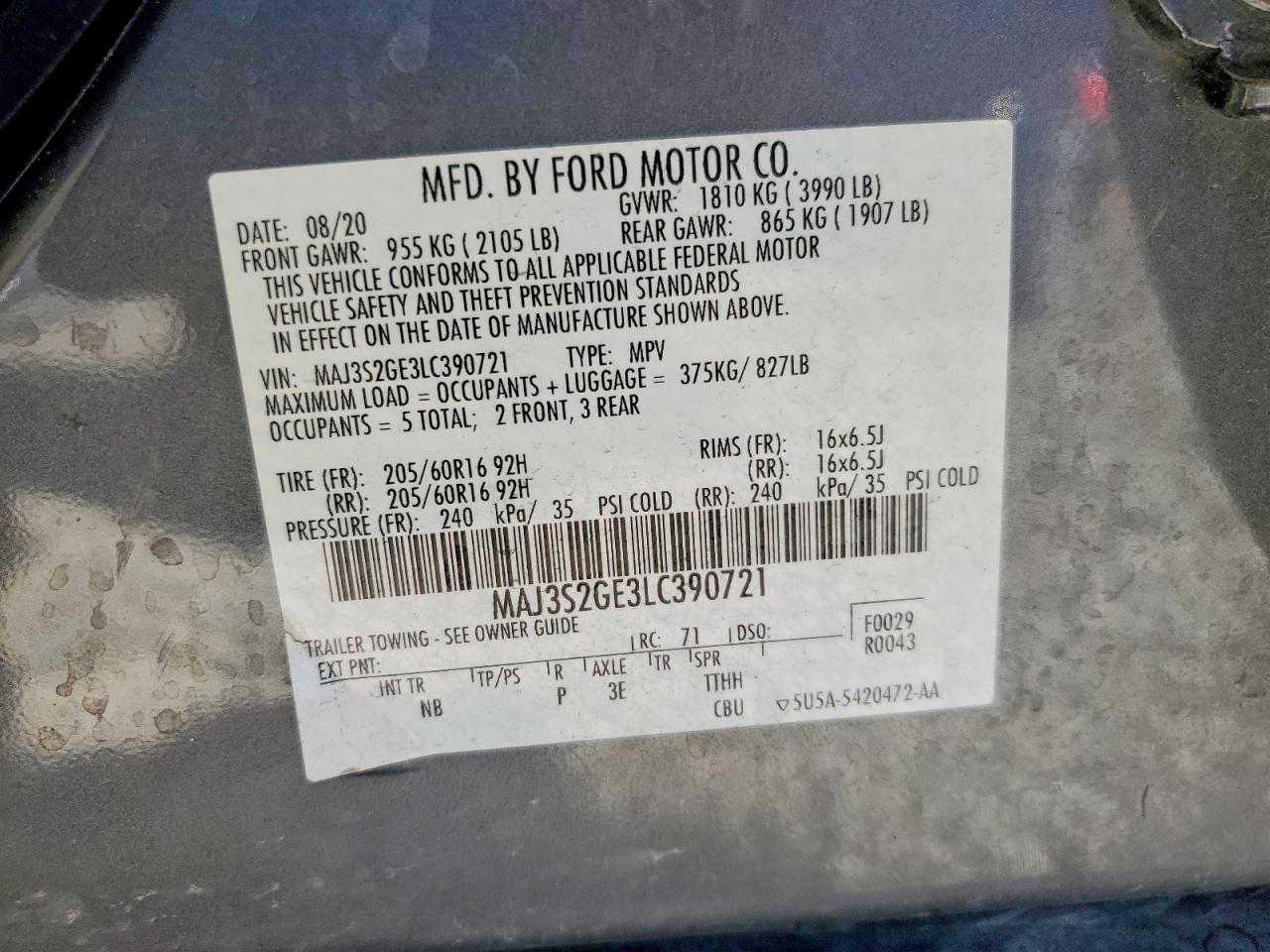 2020 FORD ECOSPORT
