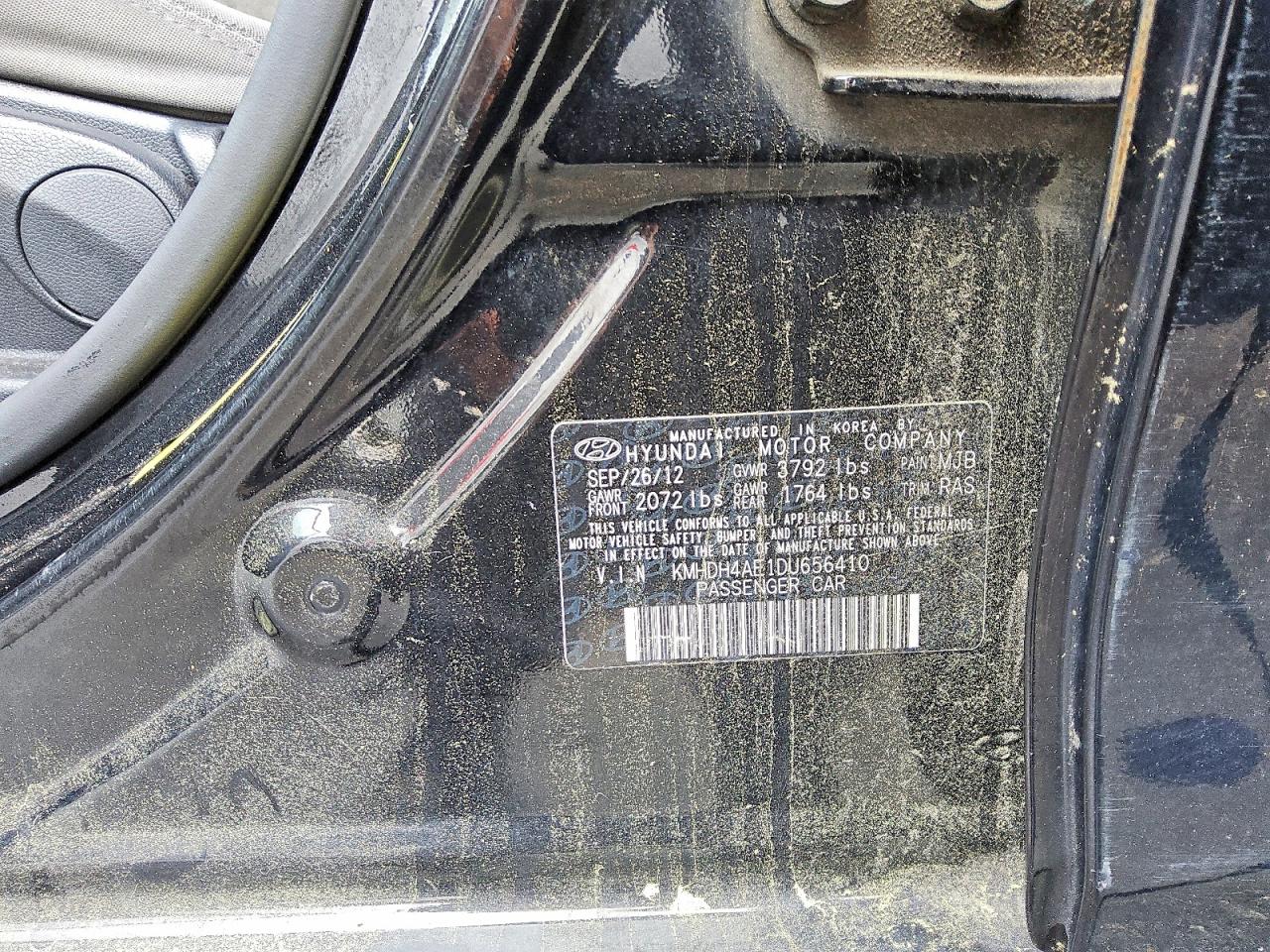 2013 HYUNDAI ELANTRA