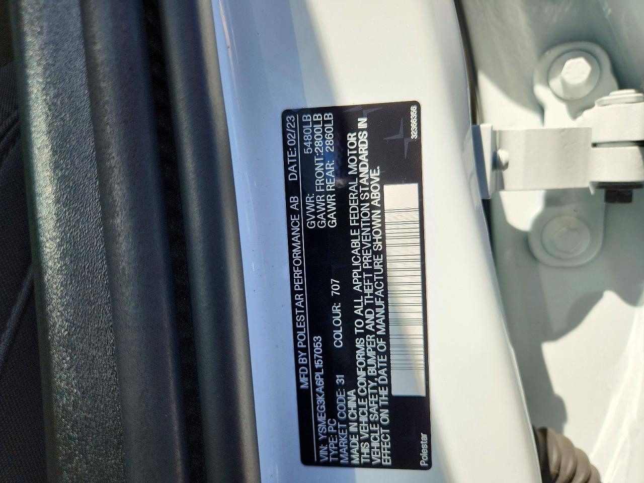 2023 POLESTAR 2