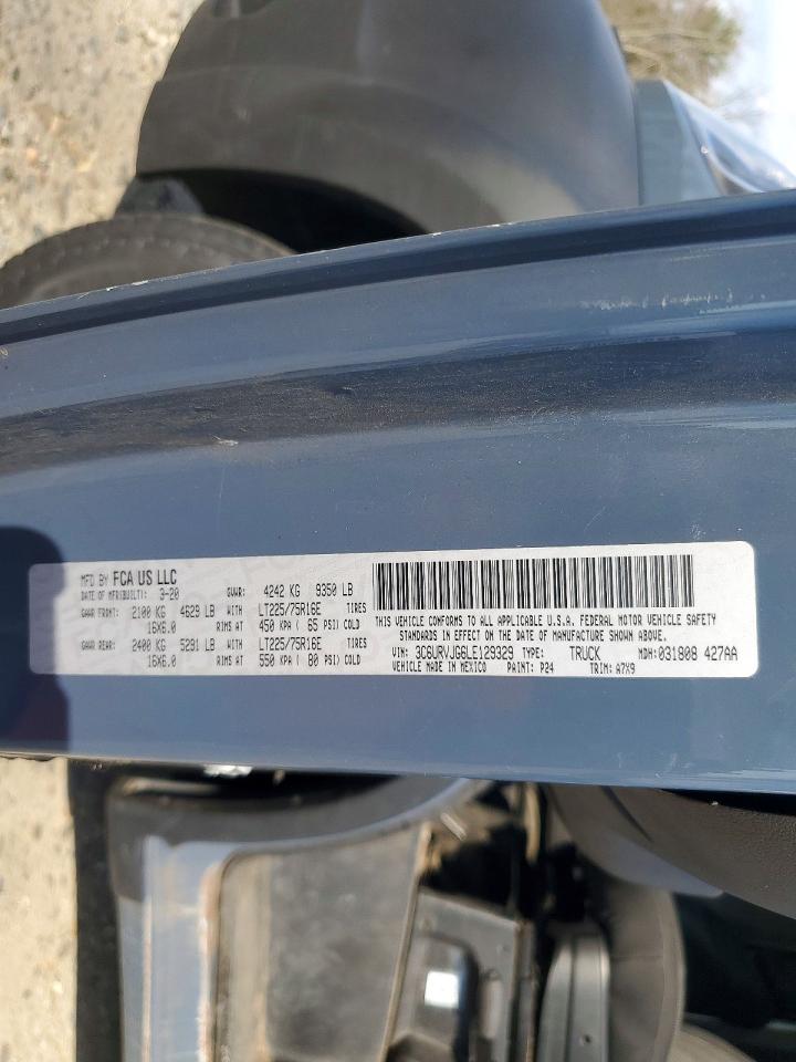 2020 RAM PROMASTER