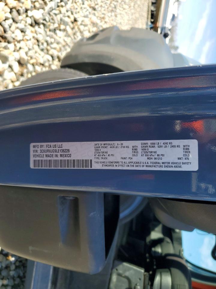2020 RAM PROMASTER