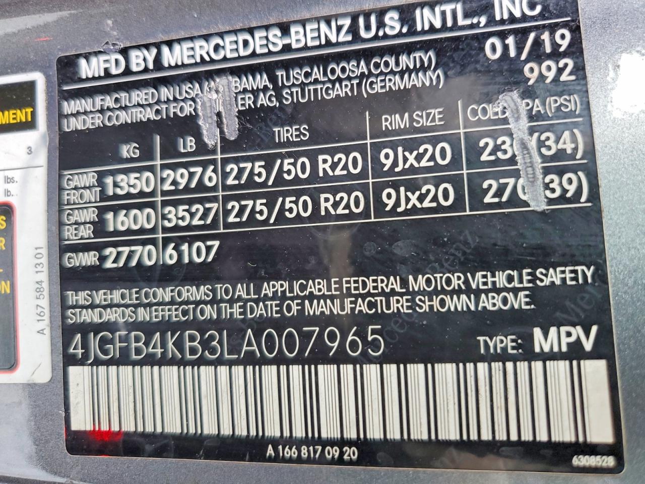 2020 MERCEDES-BENZ GLE-CLASS