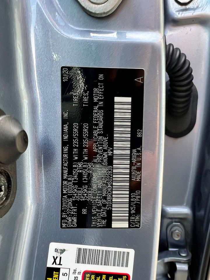 2021 TOYOTA HIGHLANDER