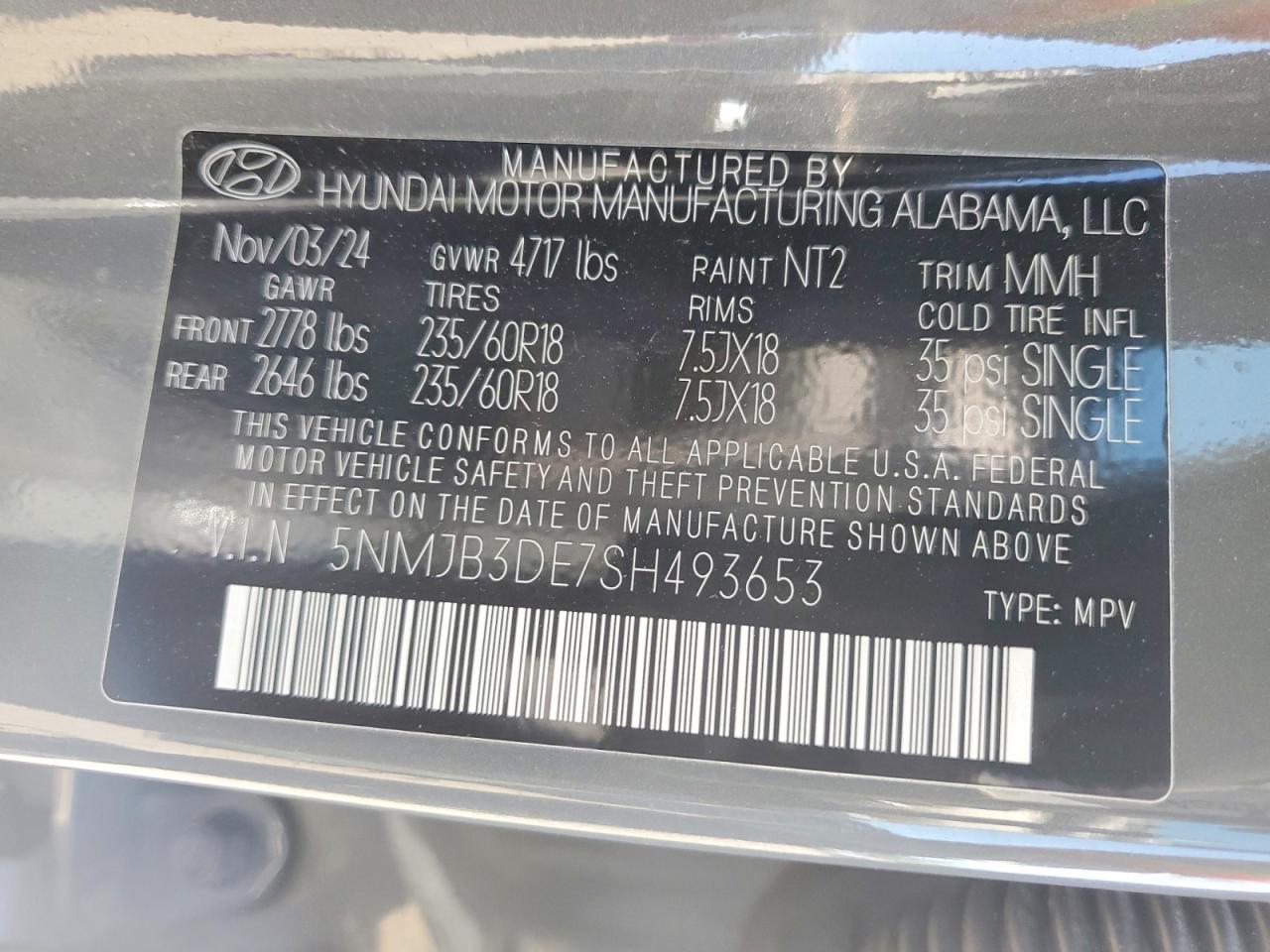 2025 HYUNDAI TUCSON