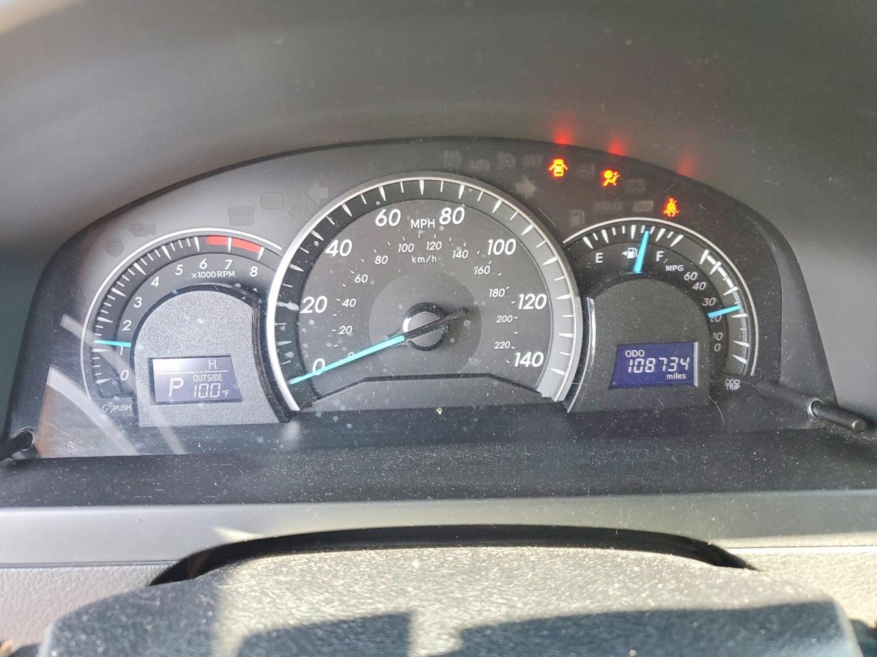 2012 TOYOTA CAMRY