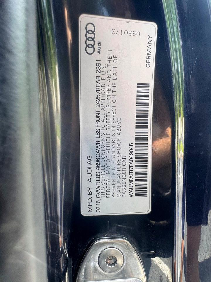 2015 AUDI A5