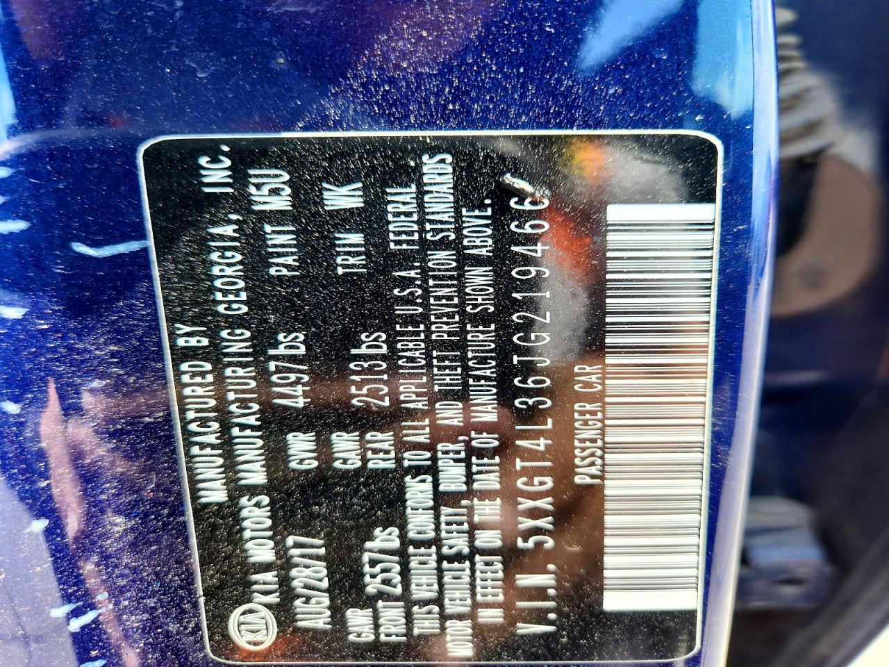 2018 KIA OPTIMA