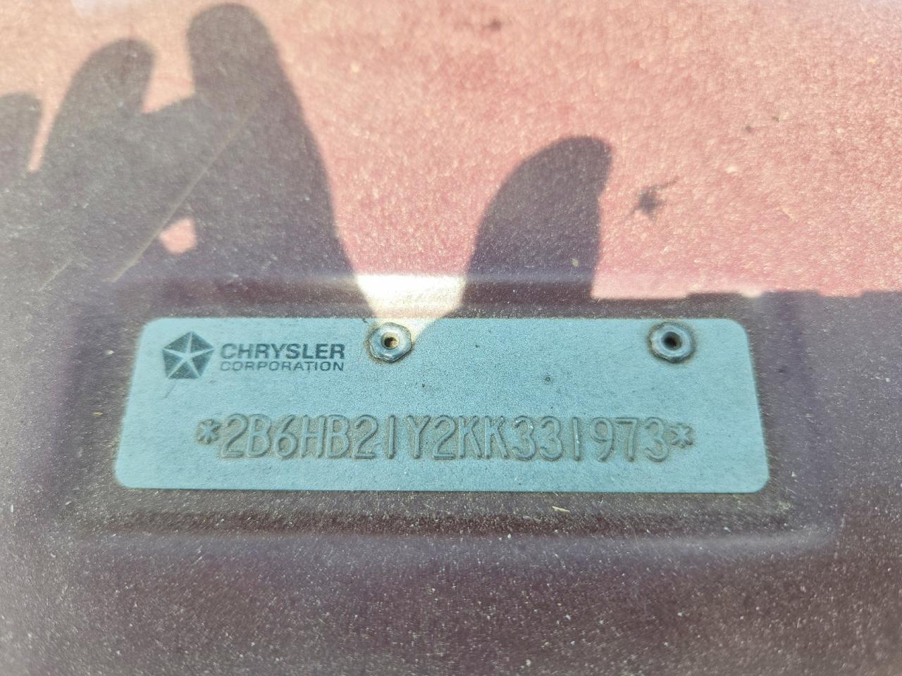 1989 DODGE B SERIES