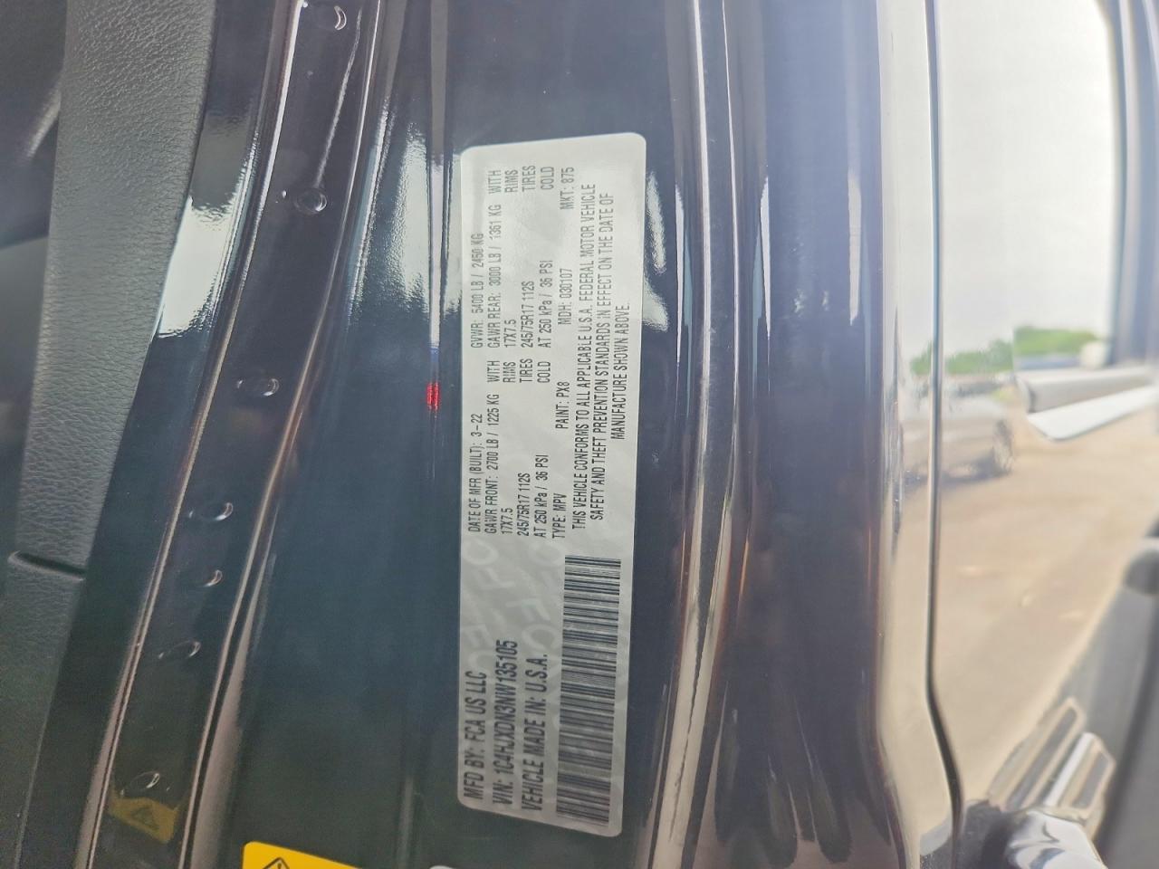 2022 JEEP WRANGLER