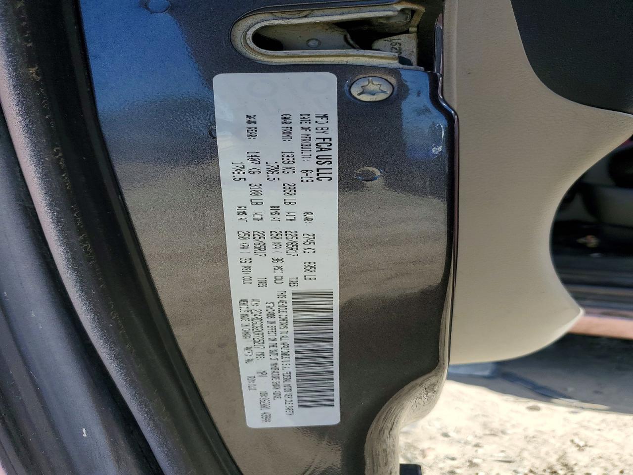 2019 DODGE CARAVAN