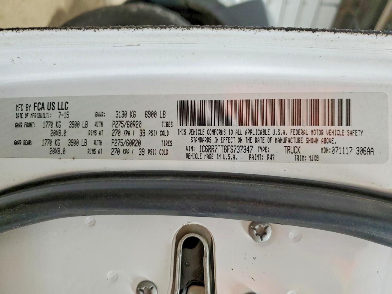 2015 RAM 1500