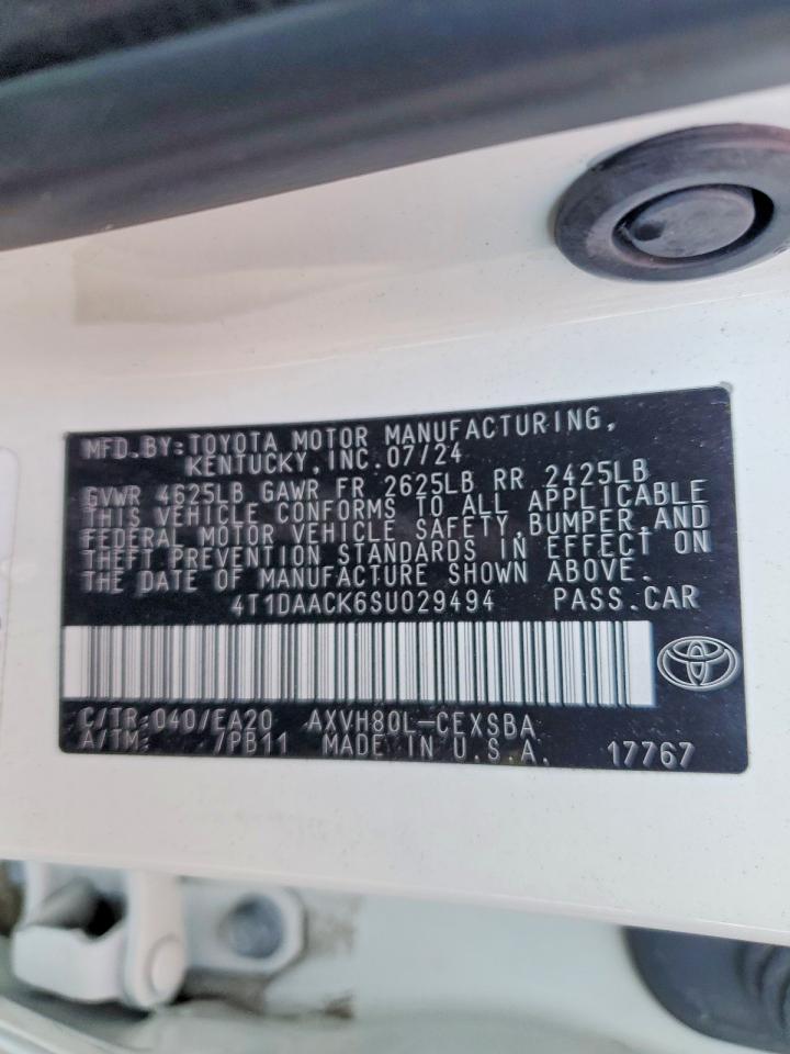 2025 TOYOTA CAMRY