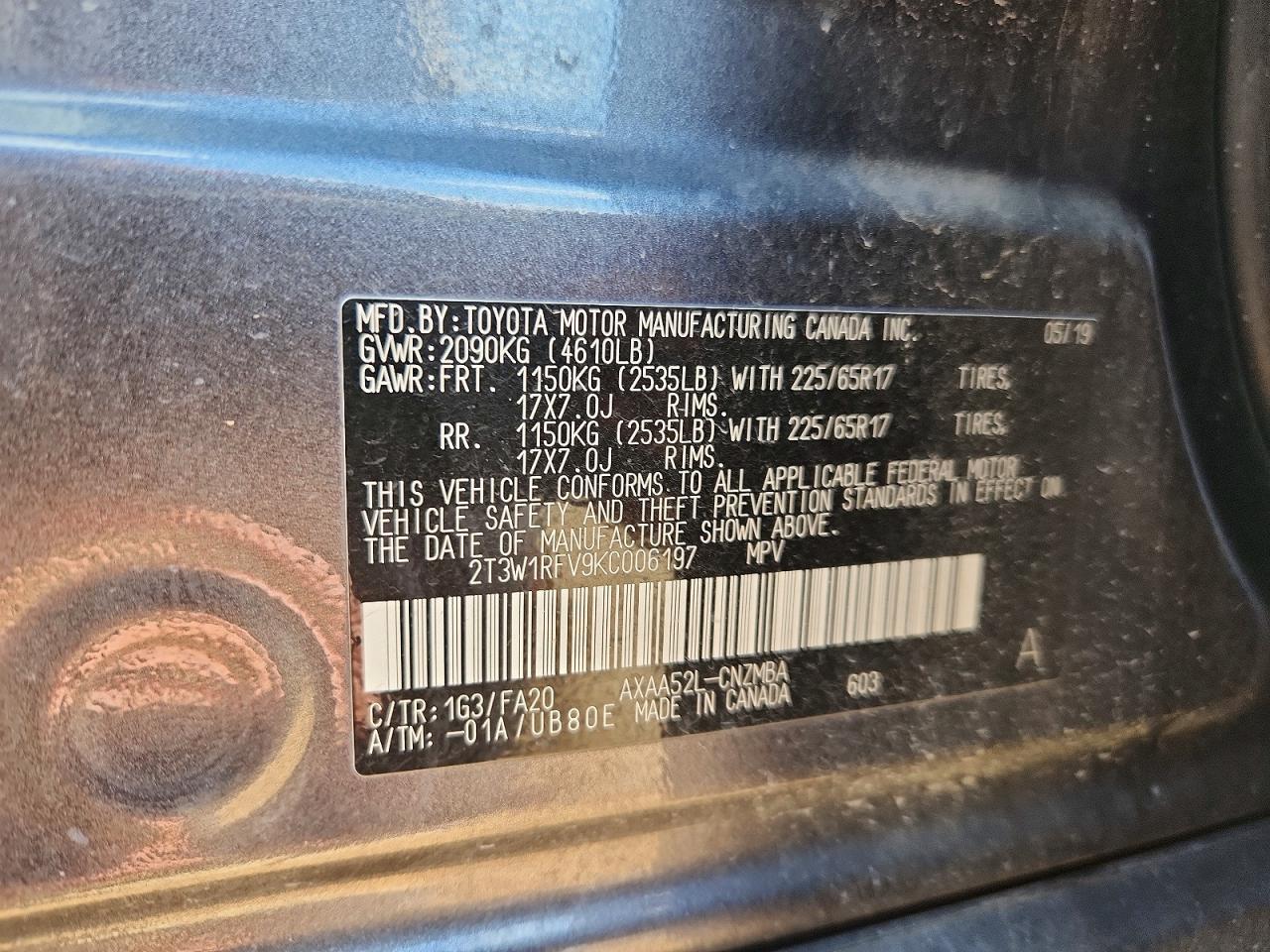 2019 TOYOTA RAV4