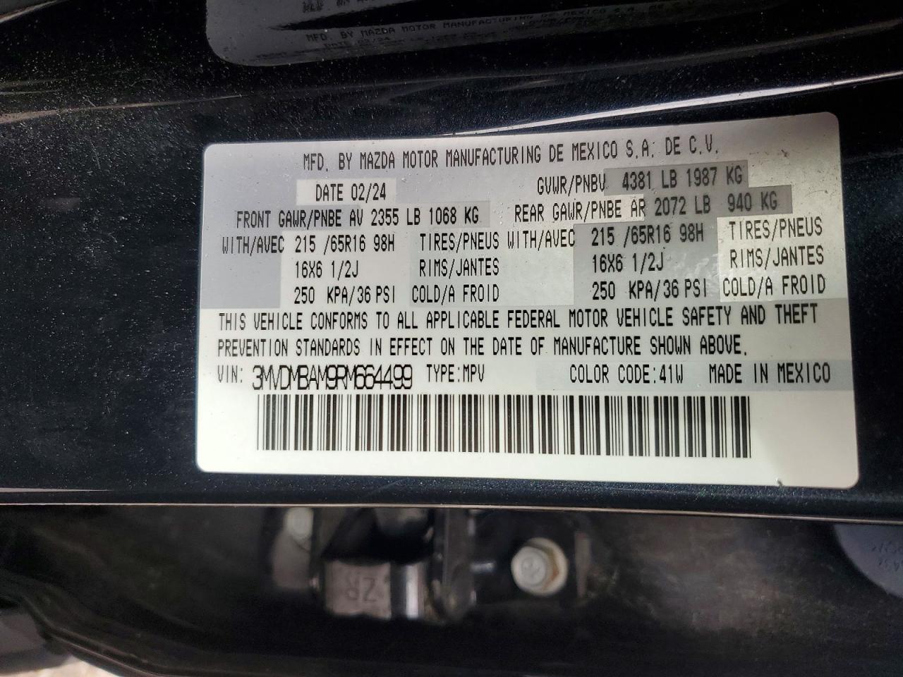 2024 MAZDA CX30