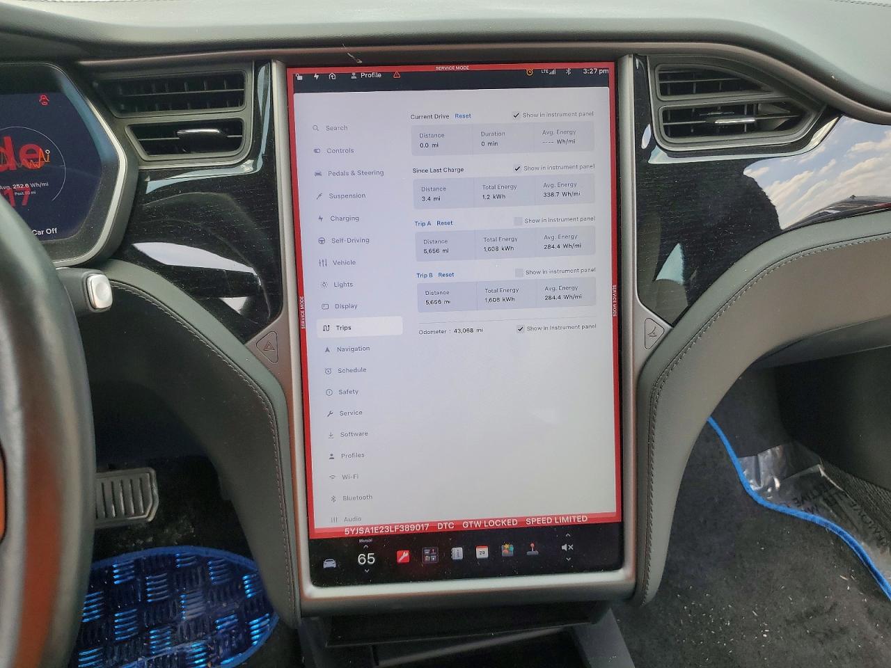 2020 TESLA MODEL S